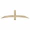 Ekena Millwork Bellingham Rough Sawn Timber Gable Bracket, Douglas Fir, 60"W x 17"H x 2"D x 4"F, 7/12 Pitch GBW060X17X0204BEL00RDF - alternate 1